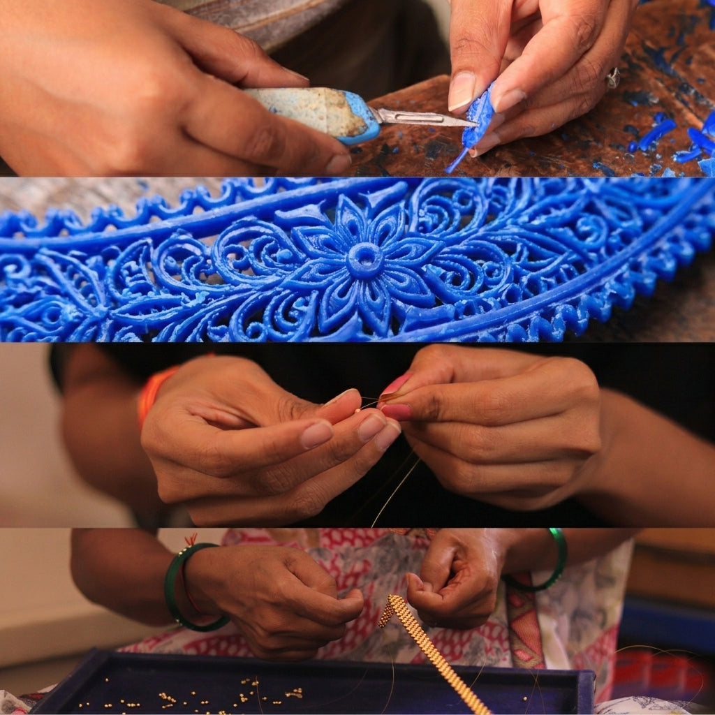 How Traditional Maharashtrian Jewellery Is Handmade