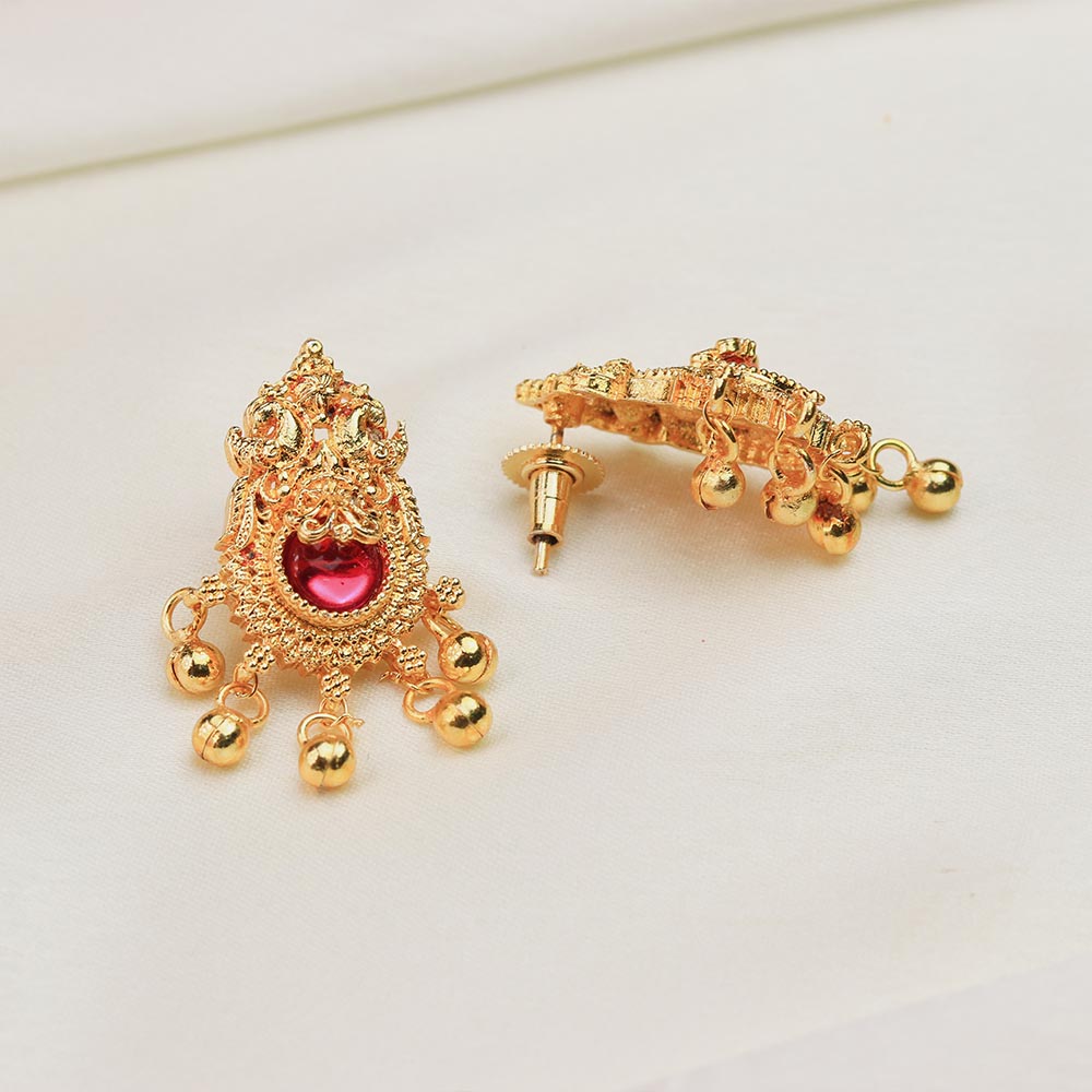 Kolhapuri Black Gold Heritage Necklace