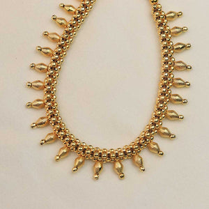 Kolhapuri Tricolor Bead Necklace