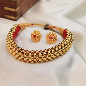 Bridal temple choker set