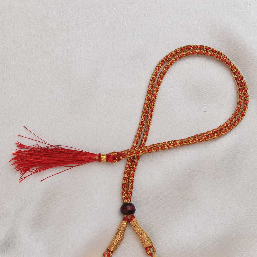Kolhapuri Black Gold Fusion Necklace