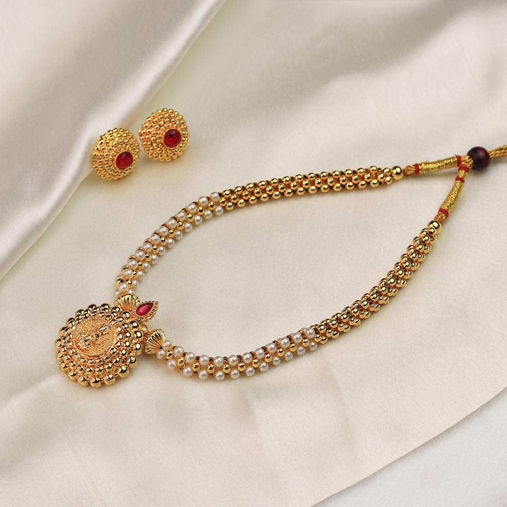 Classic Beaded Pendant Mangalsutra