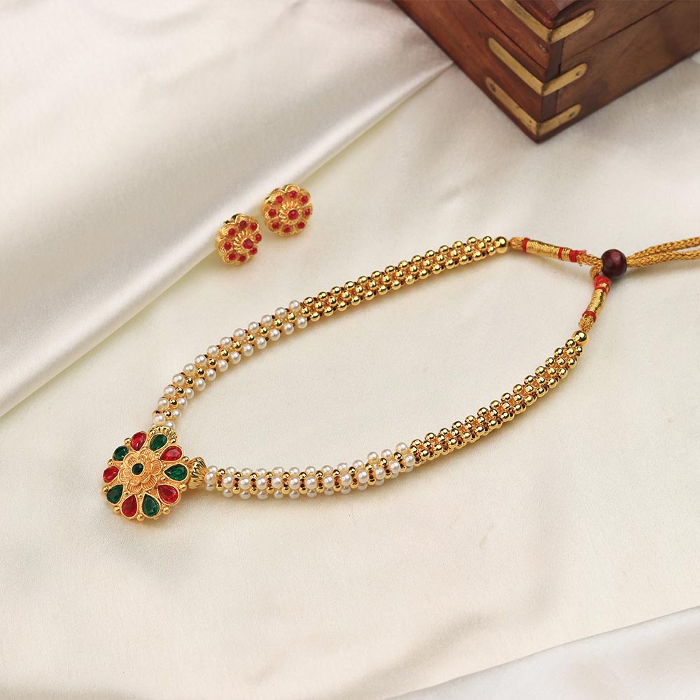 black bead mangalsutra
