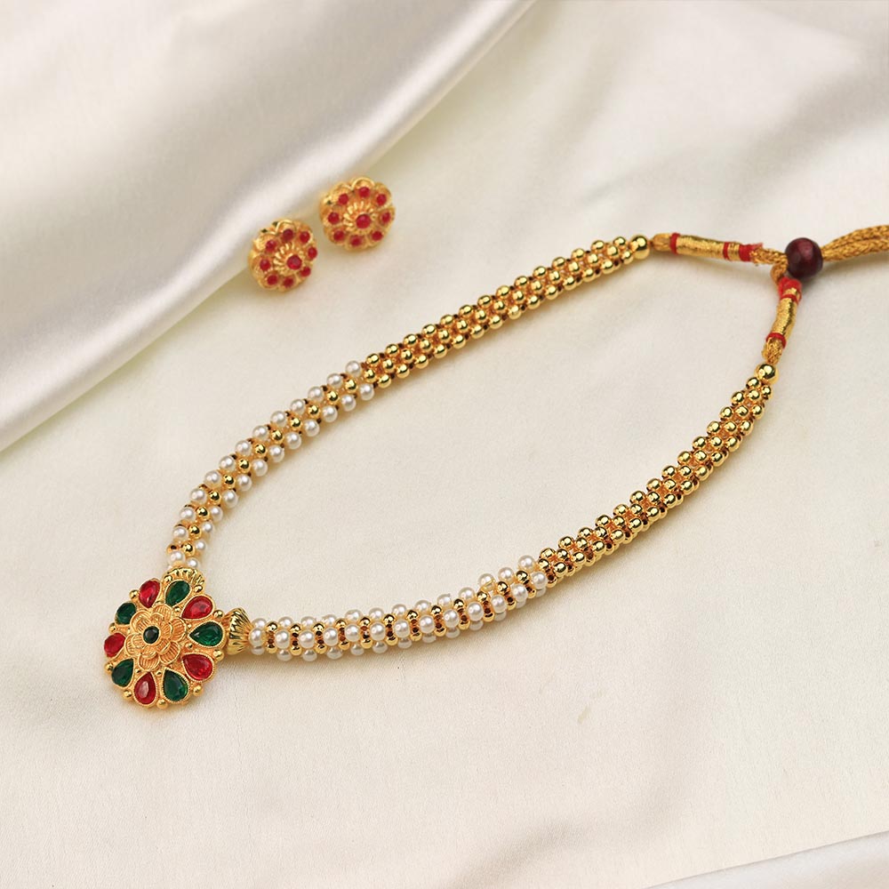 black bead mangalsutra