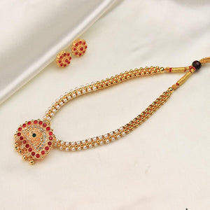 Dual Tone Pearl Mangalsutra