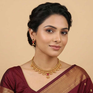 Royal Lakshmi Coin Choker