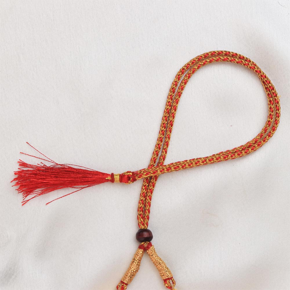 Gold Multi-Strand Bead Necklace