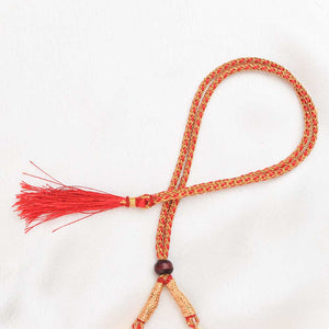 Gold Bead Cluster Necklace