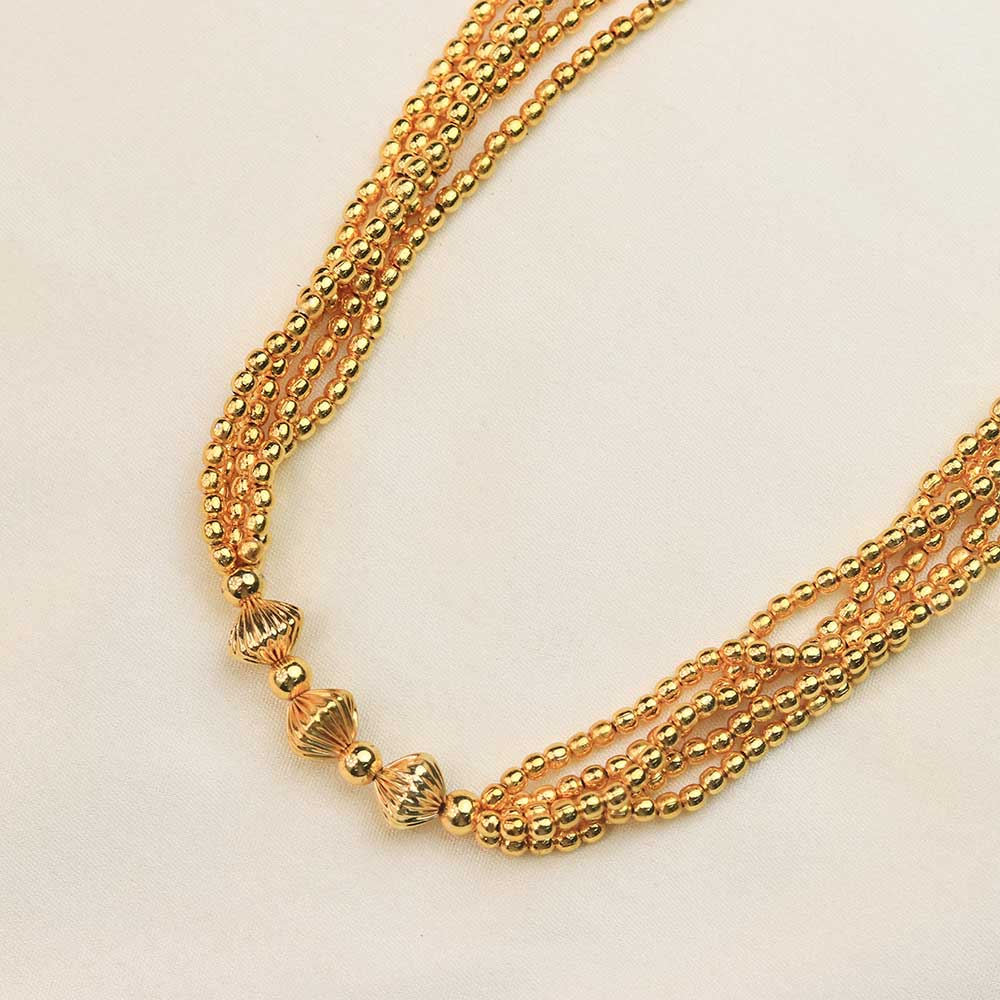 gold designer pendant necklace