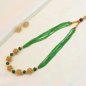 Multi-Strand Gold Chain Necklace
