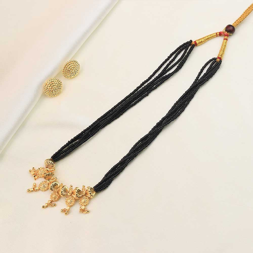 Traditional Mangalsutra Pendant Necklace