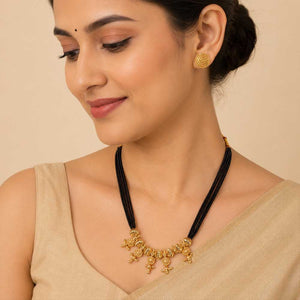 Traditional Mangalsutra Pendant Necklace