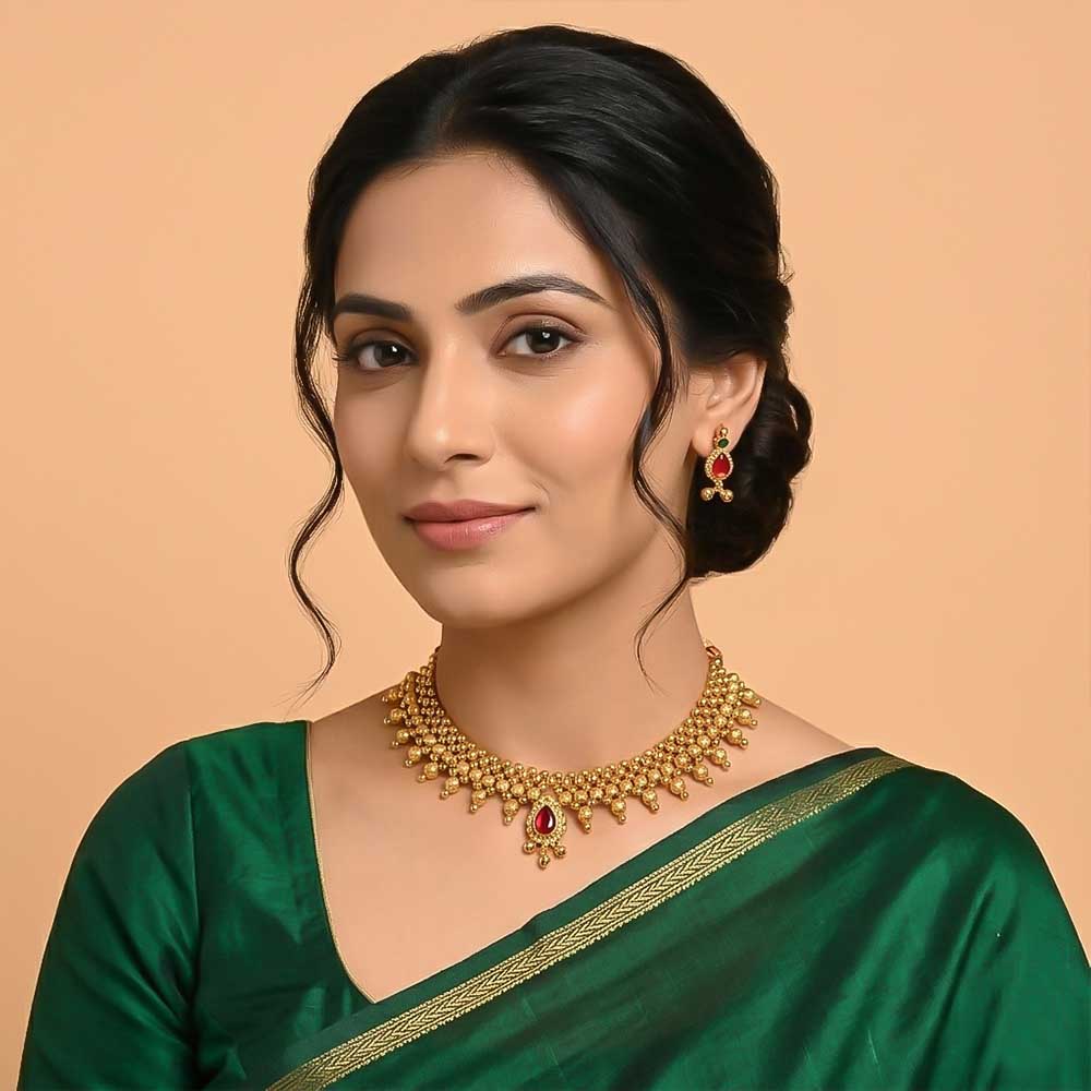 Maharani Kundan Choker Set