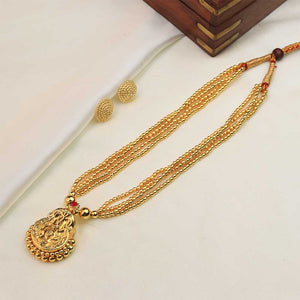 Traditional Floral Beaded Choker