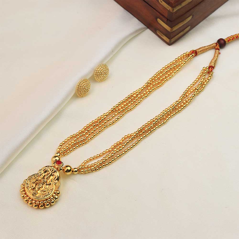 Traditional Floral Beaded Choker