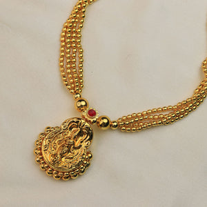 Traditional Floral Beaded Choker