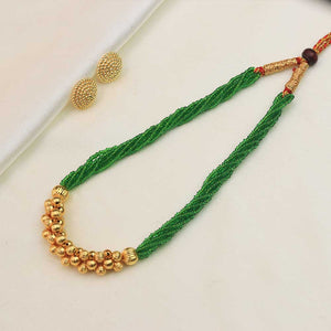 Classic Gold Bead Choker