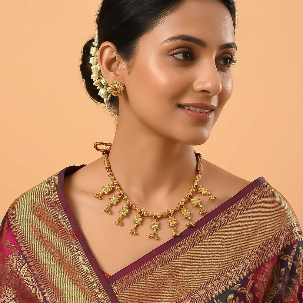 Temple Statement Choker