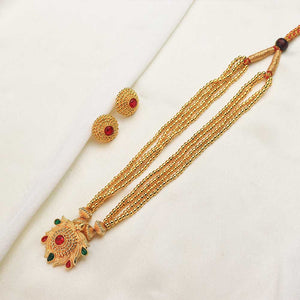 Peacock Grand Bridal Necklace