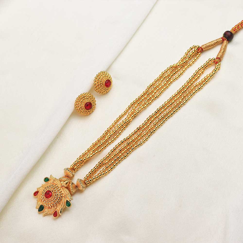 Peacock Grand Bridal Necklace