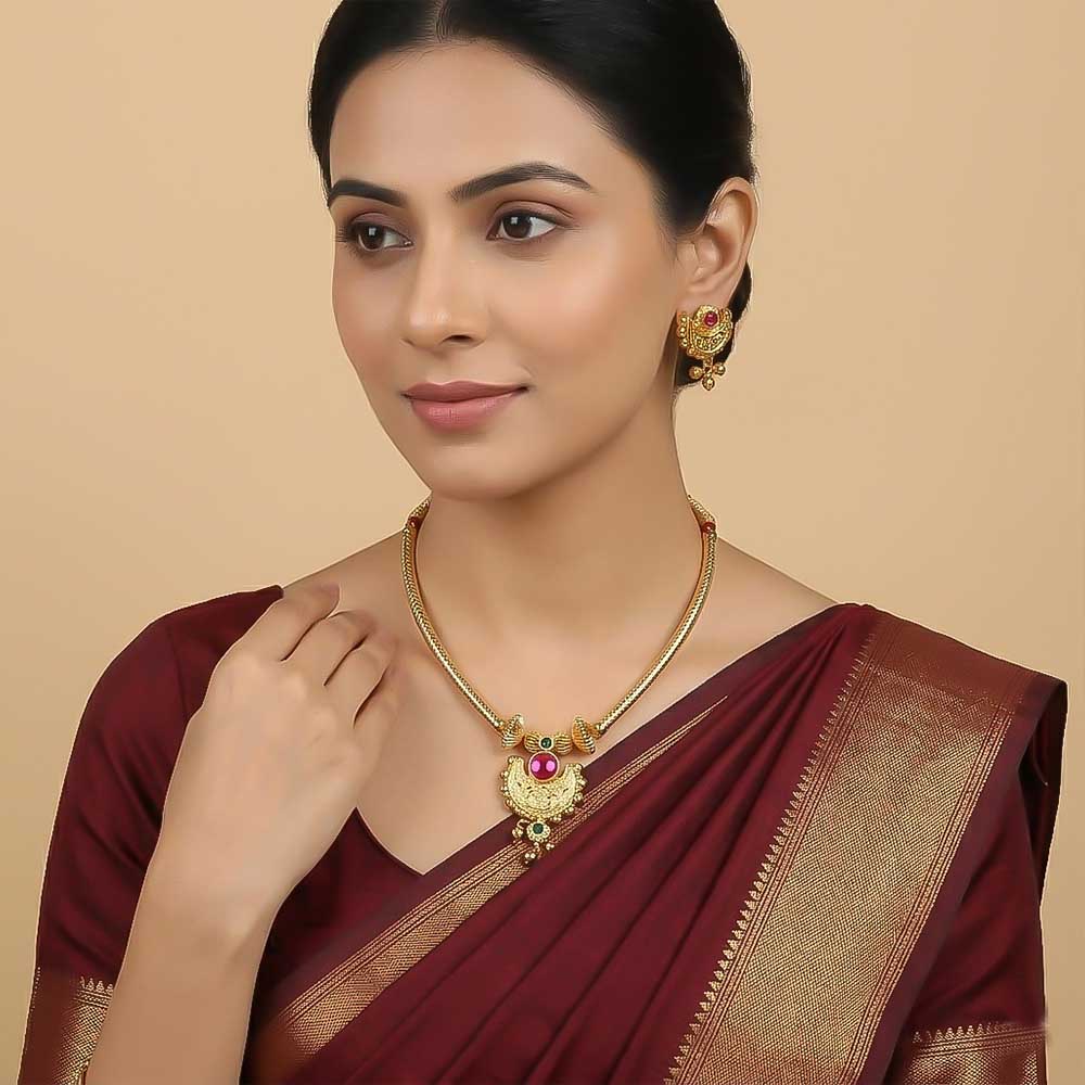 Temple Pendant Mangalsutra