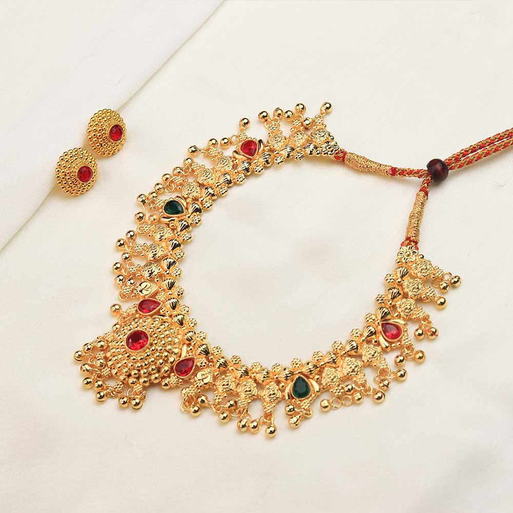 Grand Temple Choker Necklace