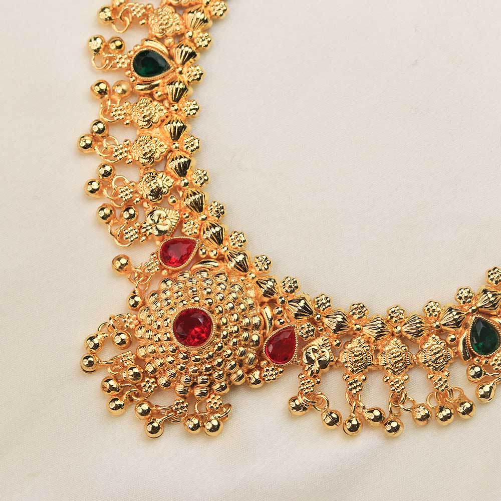 Temple choker necklace