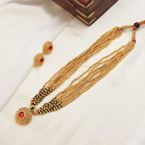 Dual bead mangalsutra