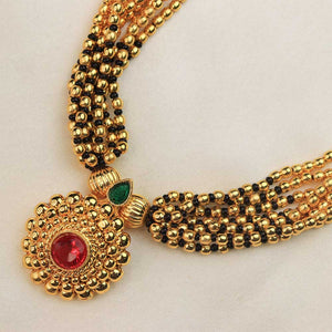 Dual bead mangalsutra