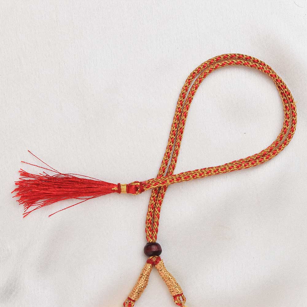 Dual Tone Bead Mangalsutra