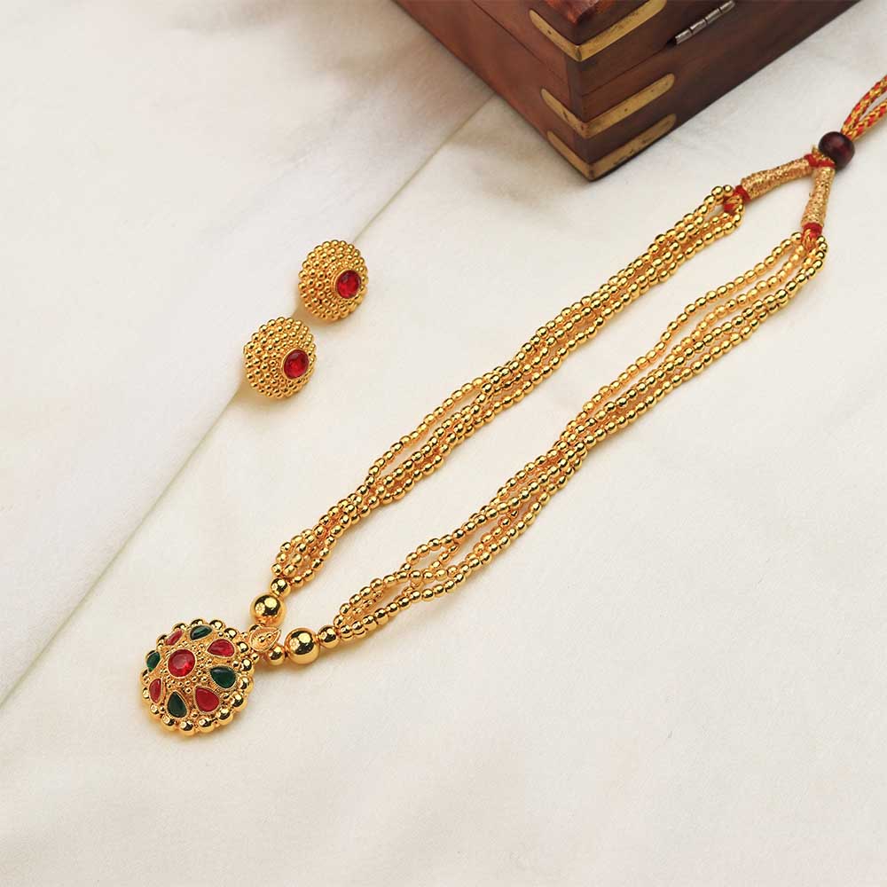 Multi coin necklace