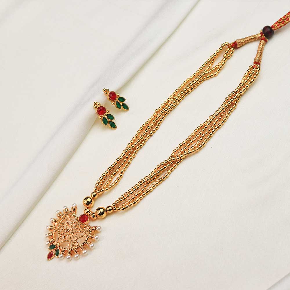 Black Crystal Statement Necklace
