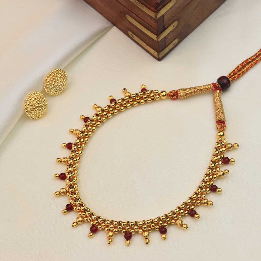  Lightweight Thushi necklace design 