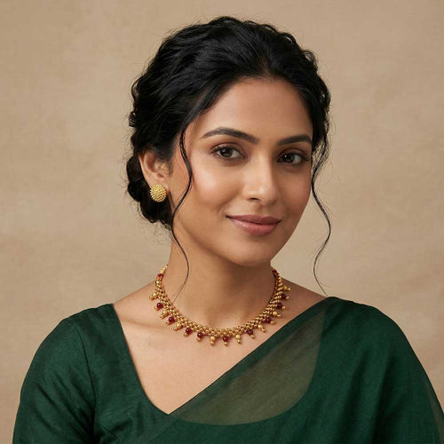  Lightweight Thushi necklace design 