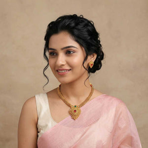  Minimal gold necklace for daily wear 