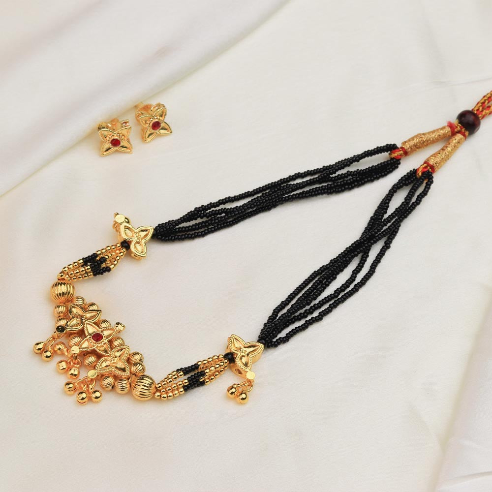 Floral Saaj Mangalsutra