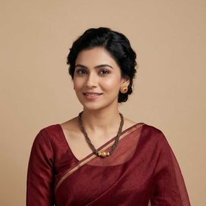  Layered bead mangalsutra design 