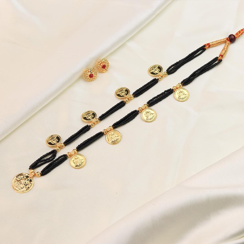 Dual Chain Stone Mangalsutra