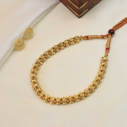  Heavy traditional Thushi necklace 