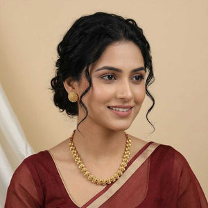  Heavy traditional Thushi necklace 